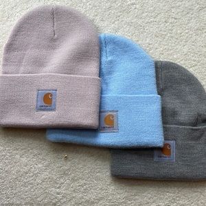 Carhartt beanies all 3 included never worn
